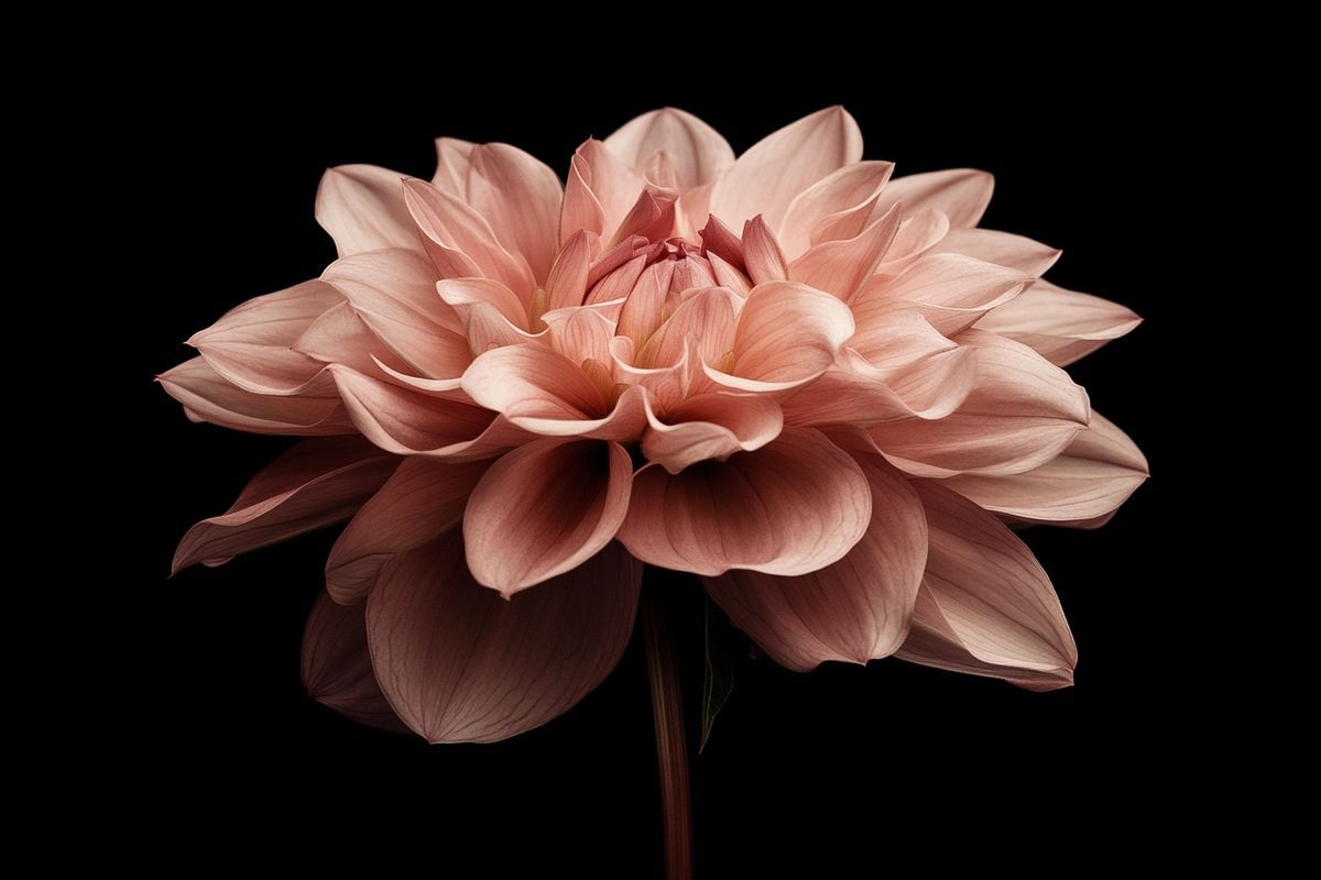 Le Dahlia dans les Jardins : Esthétique et Symbolisme